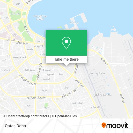 Qatar map