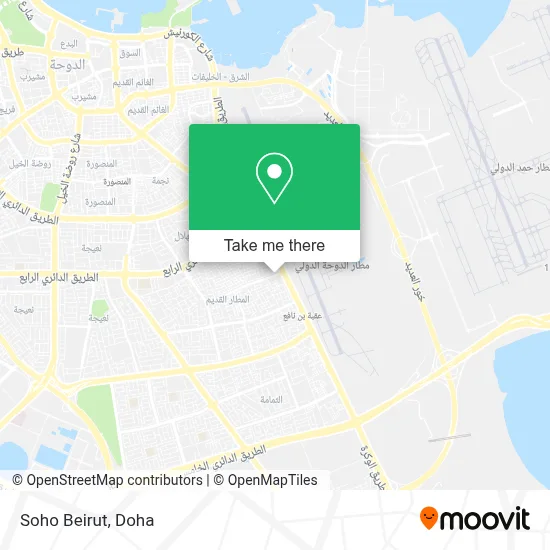 Soho Beirut map
