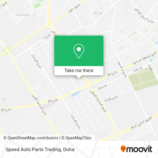 Speed Auto Parts Trading map