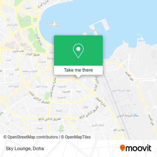 Sky Lounge map