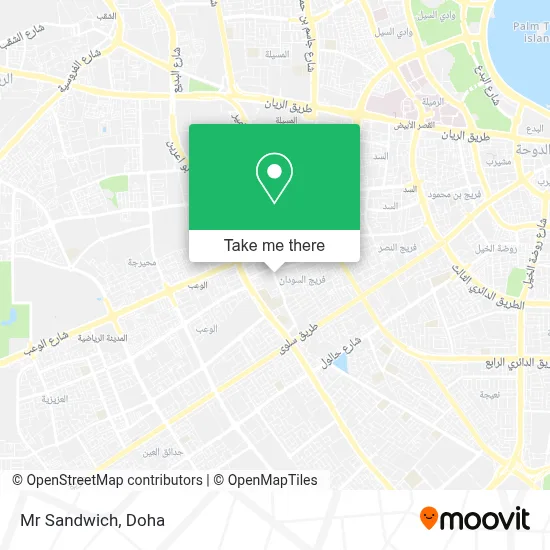 Mr Sandwich map
