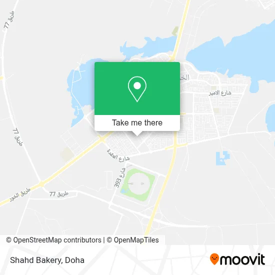 Shahd Bakery map