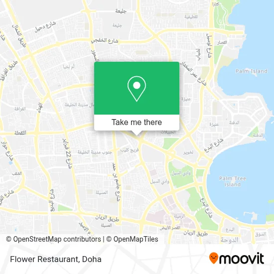 Flower Restaurant map