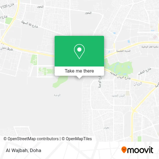 Al Wajbah map