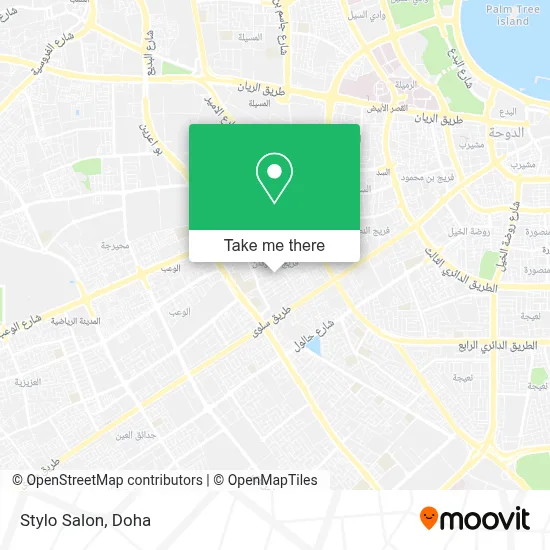 Stylo Salon map