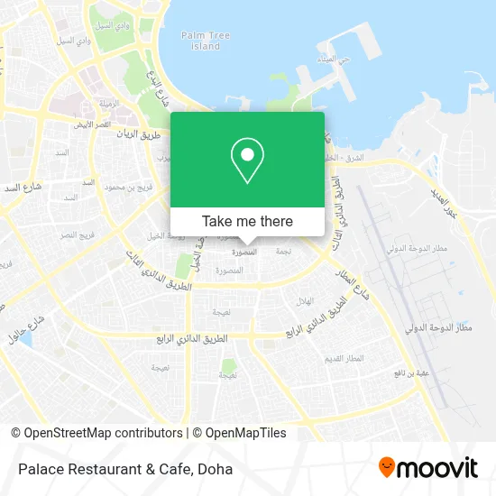 Palace Restaurant & Cafe map