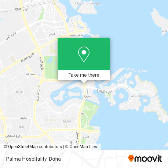 Palma Hospitality map
