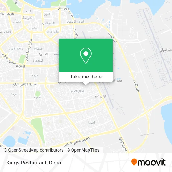 Kings Restaurant map