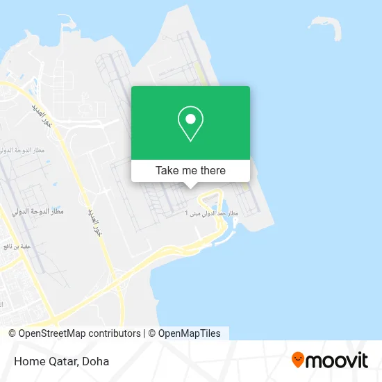Home Qatar map