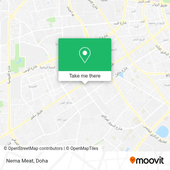 Nema Meat map