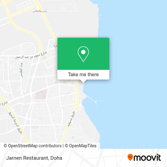 Jarnen Restaurant map