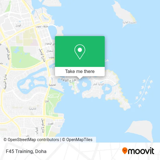 F45 Training map