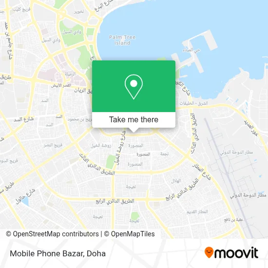 Mobile Phone Bazar map