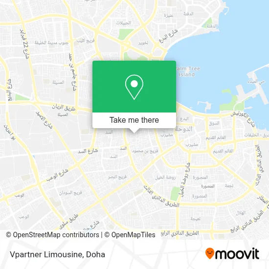 Vpartner Limousine map