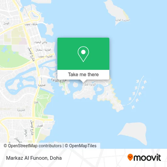 Markaz Al Funoon map