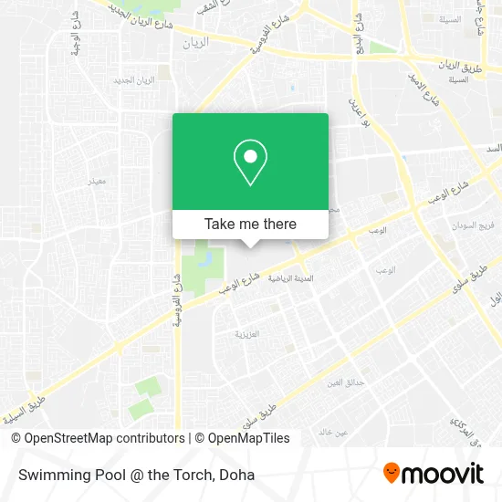 Swimming Pool @ the Torch map
