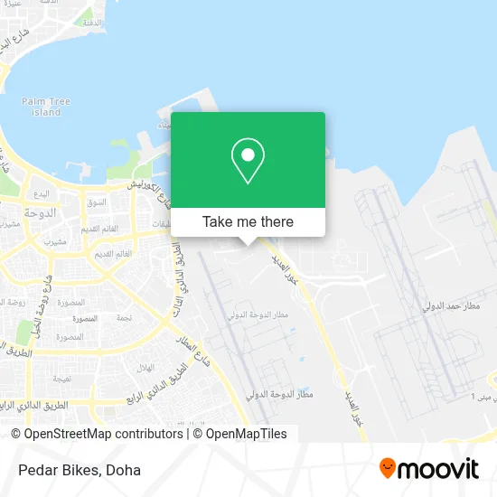 Pedar Bikes map