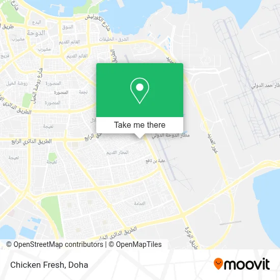 Chicken Fresh map