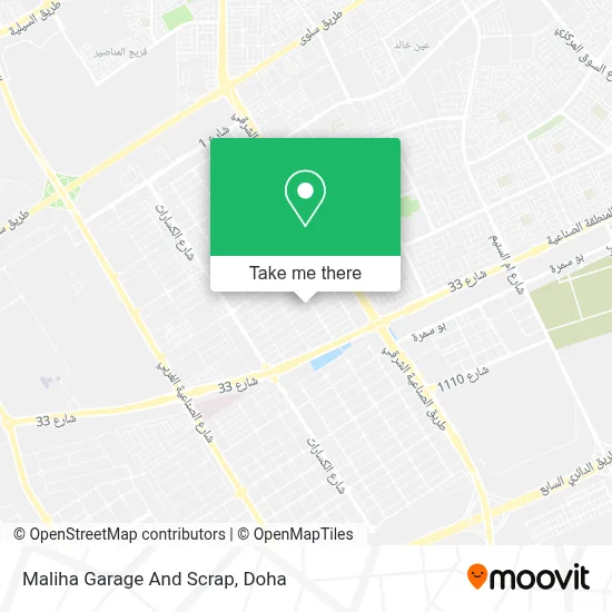 Maliha Garage And Scrap map