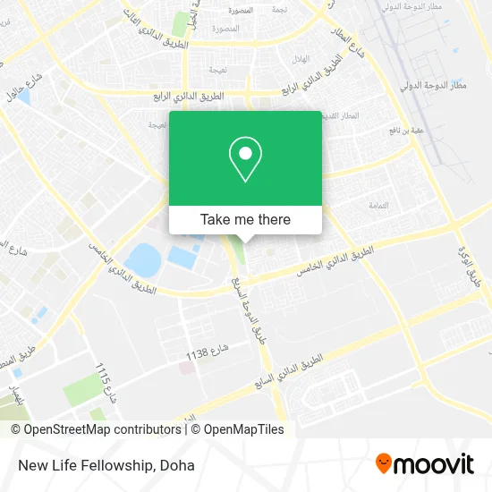 New Life Fellowship map