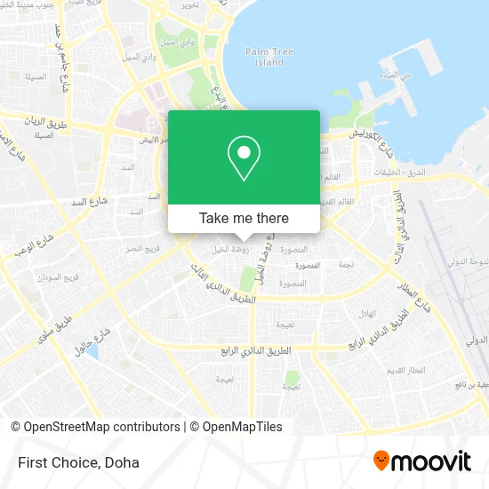 First Choice map