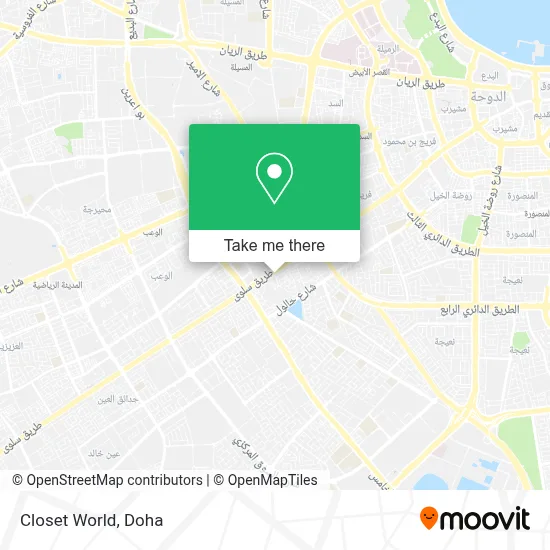 Closet World map
