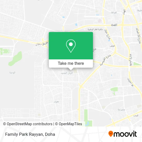 Family Park Rayyan map