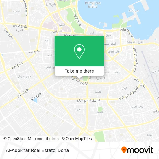 Al-Adekhar Real Estate map