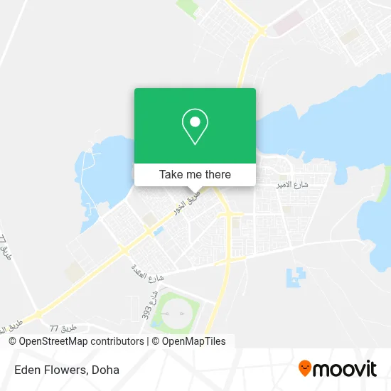 Eden Flowers map