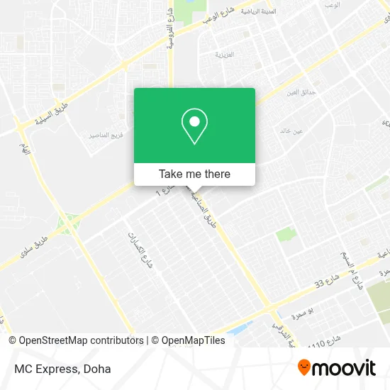 MC Express map