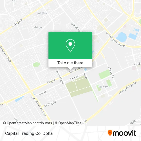 Capital Trading Co map
