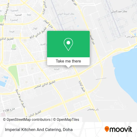 Imperial Kitchen And Catering map