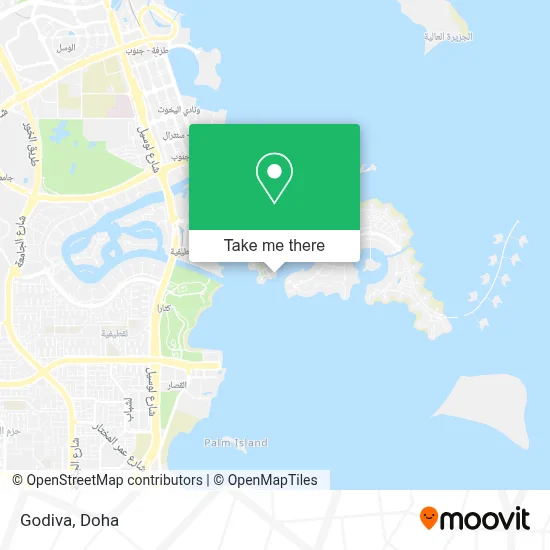 Godiva map