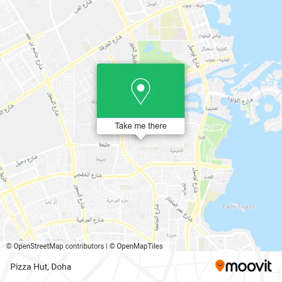 Pizza Hut map