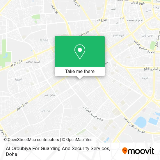 Al Oroubiya For Guarding And Security Services map