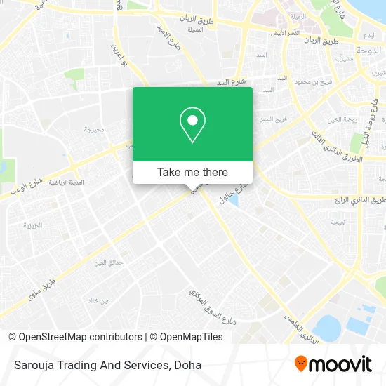 Sarouja Trading And Services map