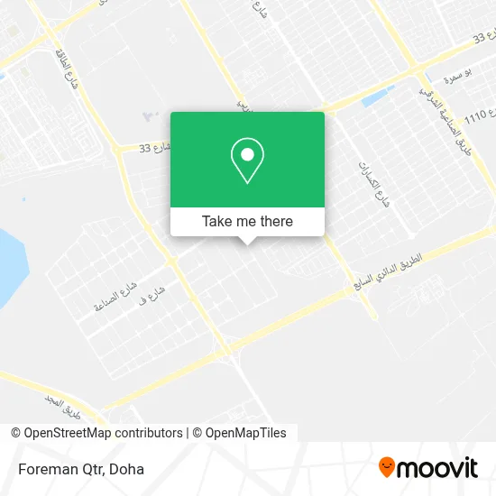 Foreman Qtr map
