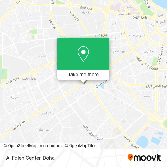 Al Faleh Center map