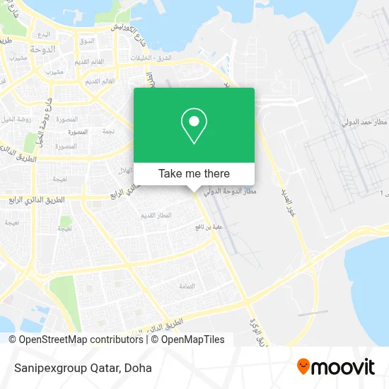 Sanipexgroup Qatar map