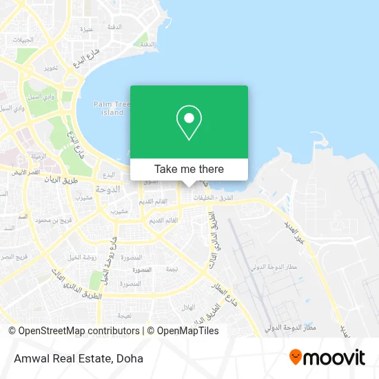 Amwal Real Estate map