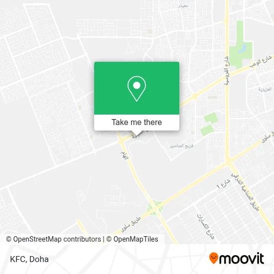 KFC map