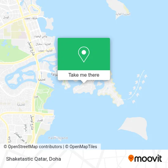 Shaketastic Qatar map