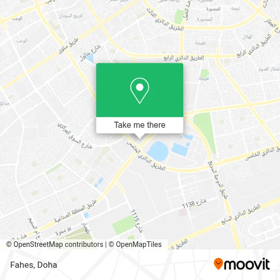 Fahes map