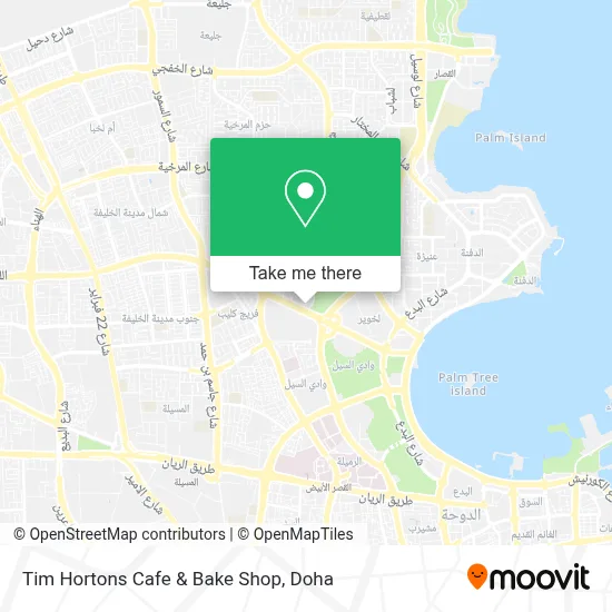 Tim Hortons Cafe & Bake Shop map