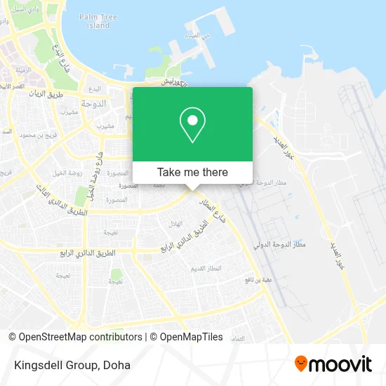 Kingsdell Group map