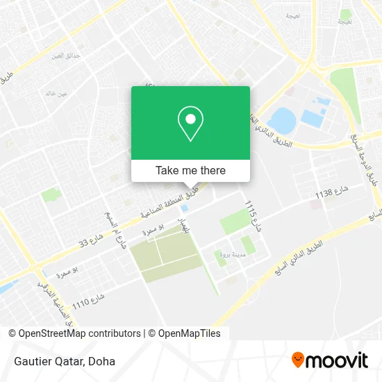 Gautier Qatar map