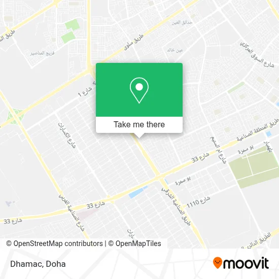 Dhamac map