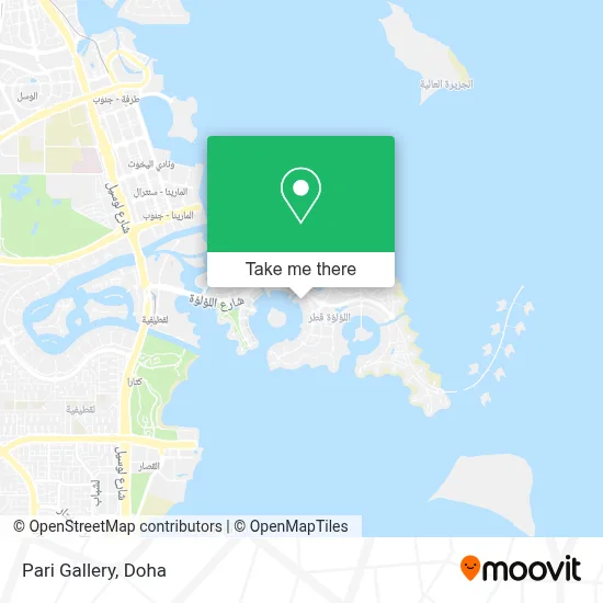Pari Gallery map