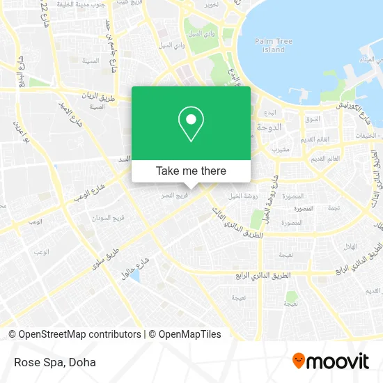 Rose Spa map