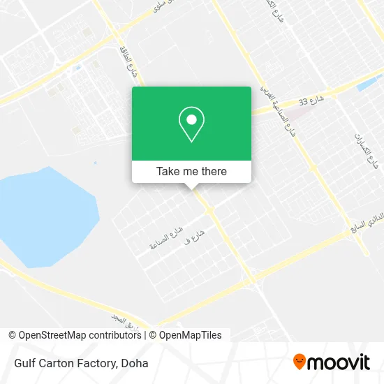 Gulf Carton Factory map
